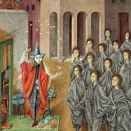 El Malabarista o el Juglar - The Magician, The Juggler by Remedios Varo by Remedios Varo