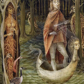 El Trovador - The Troubadour  by Remedios Varo by Remedios Varo