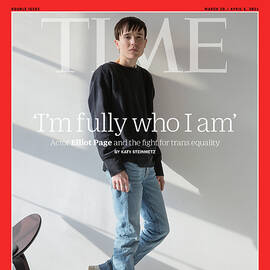 Elliot Page - I'm Fully Who I Am by Photograph by Wynne Neilly for TIME