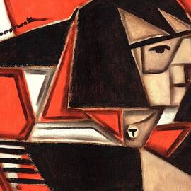 Elvis On The Line Print by Tommervik