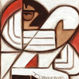 Elvis Wall Art - Elvis Cubism Art Print by Tommervik