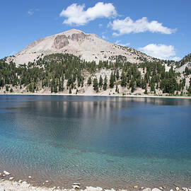 Emerald Lake in Lassen Volcanic National Park by Ed Clark