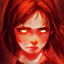 Empress of Fire, 02 by AM FineArtPrints