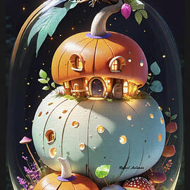 Enchanted Halloween Scene by Rafael Salazar