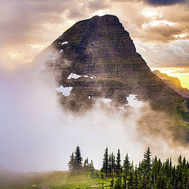 Encroaching Fog at Hidden Lake - Glacier National Park by Adam Mateo Fierro