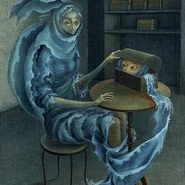 Encuentro - Encounter by Remedios Varo by Remedios Varo