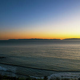 End of Day Over the Channel by Joe Schofield