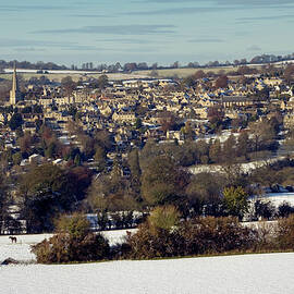 England, Cotswolds, Painswick, winter by Seeables Visual Arts
