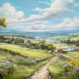 English Countryside by Land of Dreams