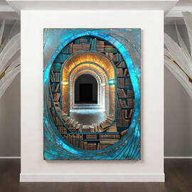 Entrance to the Akashic Record by Eris And AI