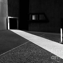 Entrance to the Imperial War Museum, Manchester, England by Neale And Judith Clark