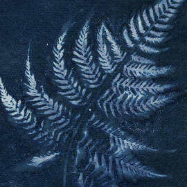 Ethereal Fern Silhouette by Elizabeth Reich