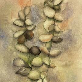 Eucalyptus Leaves by Judy Strickland