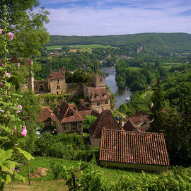 Europe, France, St Cirq Lapopie by Seeables Visual Arts