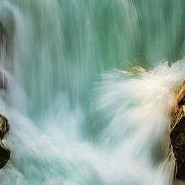 Evening Light at Numa Falls by Ursula Abresch