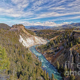 Expansive Yellowstone River Landscape  by Natural Focal Point Photography