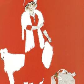 Fadeaway Girl - Ready for Picnic by Coles Phillips by Coles Phillips