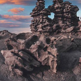 Fantasy Canyon Eye 2, Utah - Vertical by Abbie Matthews