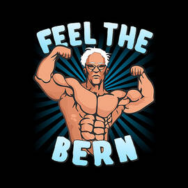 Feel the Bern Workout Bernie Sanders 2020 by Flippin Sweet Gear