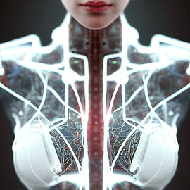 Female Cyborg 1 by Ron Weathers