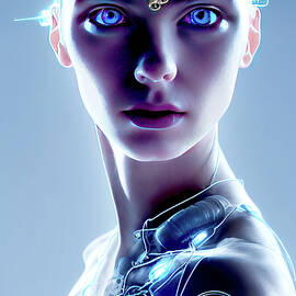 Female Cyborg 3 by Ron Weathers