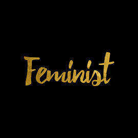 Feminist Gold Script by Flippin Sweet Gear