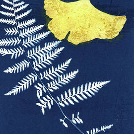 Fern and Ginkgo by Elizabeth Reich