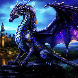 Fernyiges, the Lord of Black Dragons - 05 by AM FineArtPrints