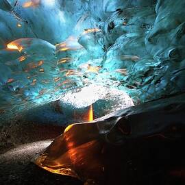 Fire in ice #2 by Christopher Mathews