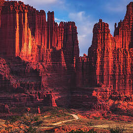 Fisher Towers Road, Utah by Abbie Matthews