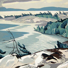 Fisherman's Point by A. J. Casson by Alfred Joseph A J Casson