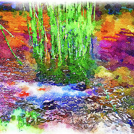 Fishpond Bellagio Gardens, Las Vegas by Tatiana Travelways
