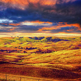 Flint Hills Lightstorm by Robert Niemeier