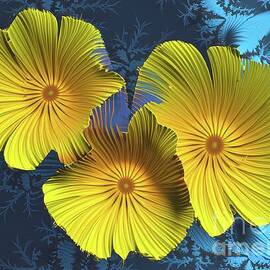 Floral Abstract 21 by William Gunn