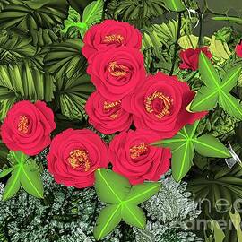 Floral Abstract 31 by William Gunn