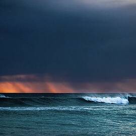 Florida Sunrise Squall  by Rebecca Herranen