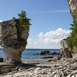 Flowerpot Island, Ontario 2 by John Twynam