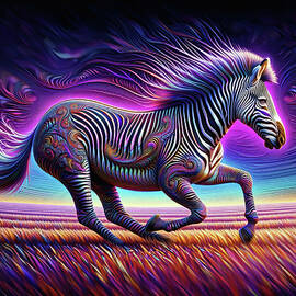 Fluorescent Spectrum by Bill And Linda Tiepelman