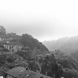 Fog at the Rocca by Steven Nelson