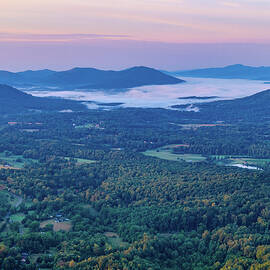 Fog in the valley by Oceanic SkyView
