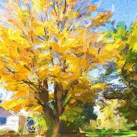 Forester Village Michigan in autumn by Tatiana Travelways