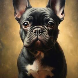 French Bulldog Portrait by Land of Dreams