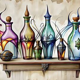 From the Collection of the Perfume Poison and Potion Society by Eris And AI