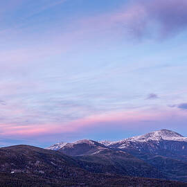 Frosted Summits, The View From Mount Jackson.  by Jeff Sinon