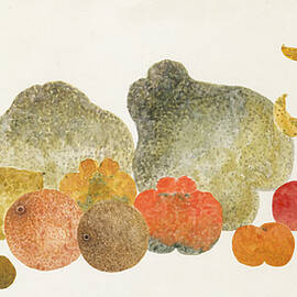 Fruit Still Life by Ding Fuzhi