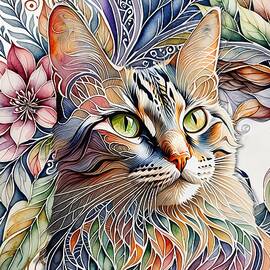 Garden Cat by Eris And AI