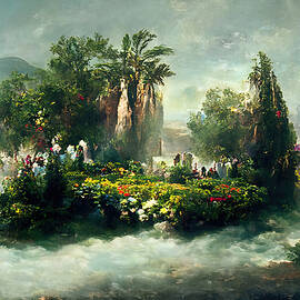 Garden of Eden, 04 by AM FineArtPrints