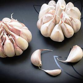 Garlic Bulbs Still Life by Stefano Senise
