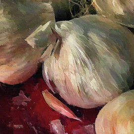 Garlic in the kitchen by Tatiana Travelways