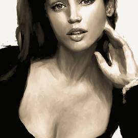 Ana de Armas,Cuban-Spanish actress by Gradify Creations